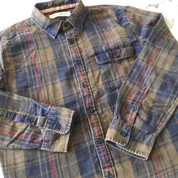The Normal Brand Button Up Flannel Sz. XL - Picture 1 of 8
